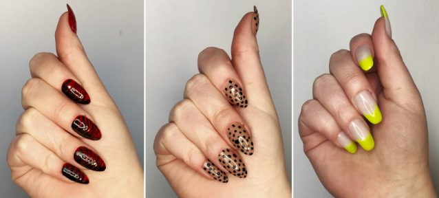 Nail stickers for a DIY manicure